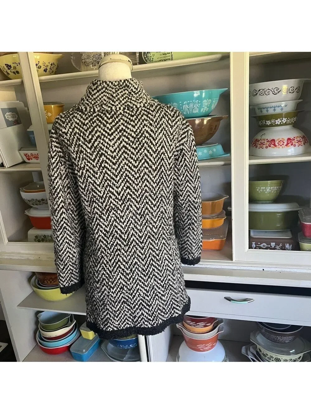 Skovhuus Italian Button-Up Sweater Jacket - Size Small
